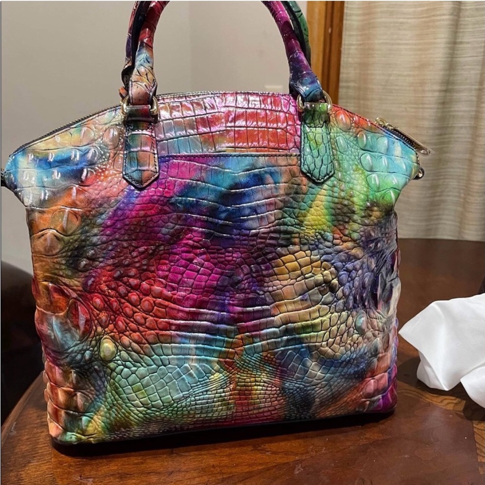 Selling to help with medical expenses Brahmin Large Duxbury (Awestruck)